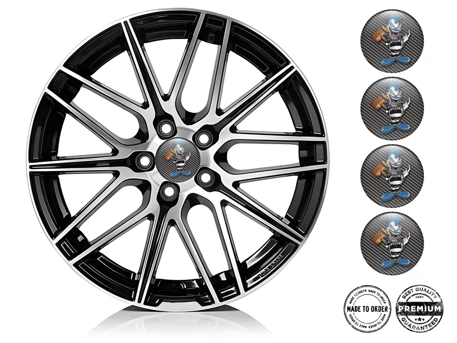 Wheel Decals High-Gloss Stellar Momentum Core